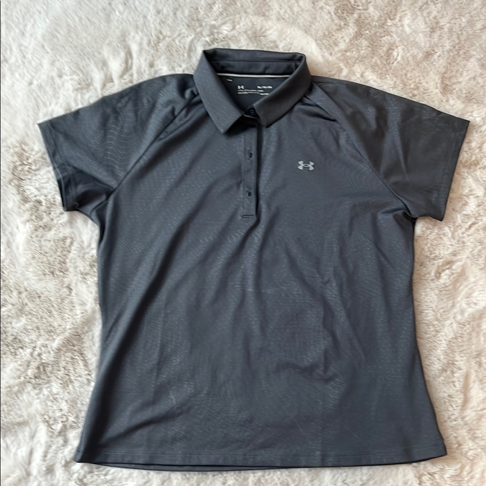 Under Armour Charcoal Performance Polo